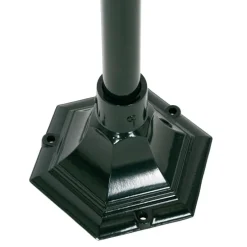 Klassieke staande buitenlamp donker groen 170 cm IP44 - New Orleans