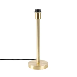 Klassieke tafellamp messing zonder kap - Simplo