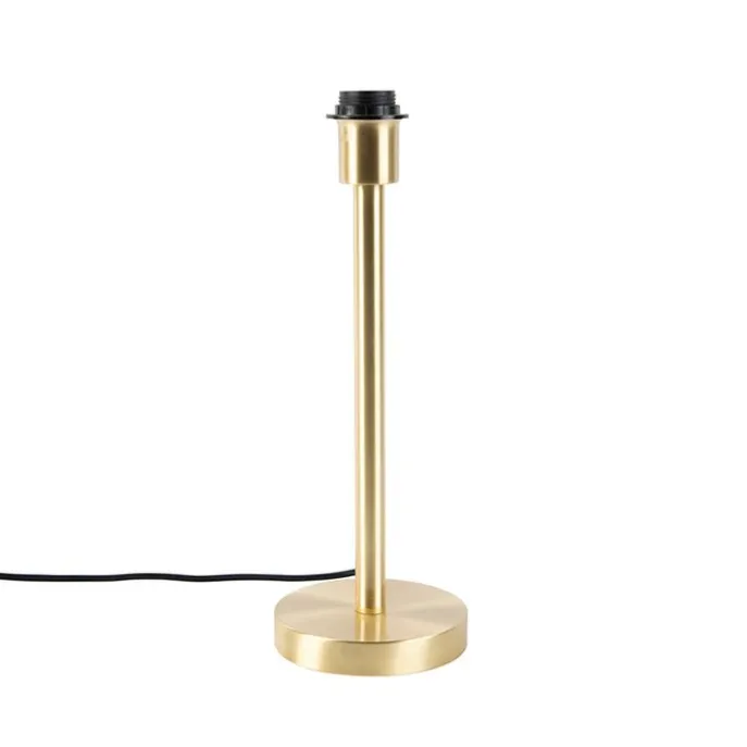 Klassieke tafellamp messing zonder kap - Simplo