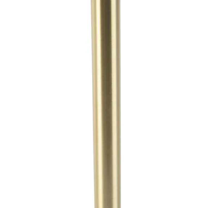 Klassieke tafellamp messing zonder kap - Simplo