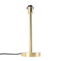 Klassieke tafellamp messing zonder kap - Simplo