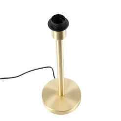 Klassieke tafellamp messing zonder kap - Simplo