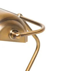 Klassieke tafellamp/notarislamp brons - Banker