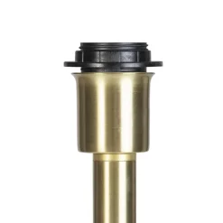 Klassieke vloerlamp messing zonder kap - Simplo