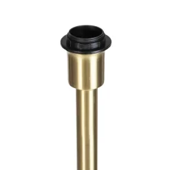 Klassieke vloerlamp messing zonder kap - Simplo