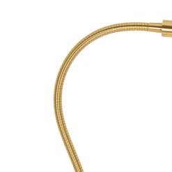 Klem bureaulamp messing incl. LED met touch dimmer - Lionard