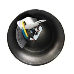 Kroonluchter bruin plissé crème klemkap 5-lichts - Giuseppe