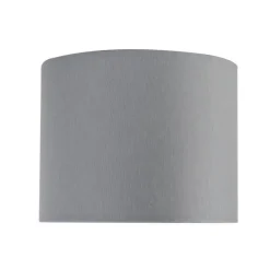 Lampenkap grijs 18/18/14 met witte binnenkant