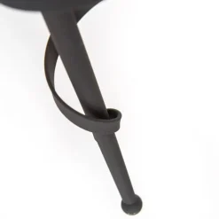 Landelijk wandlamp roestbruin met creme glas - Castle