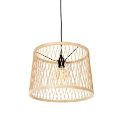 Landelijke buiten hanglamp rotan 3-lichts - Calamus