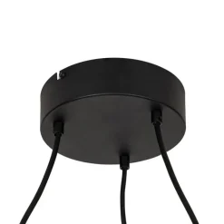 Landelijke buiten hanglamp rotan 3-lichts - Calamus