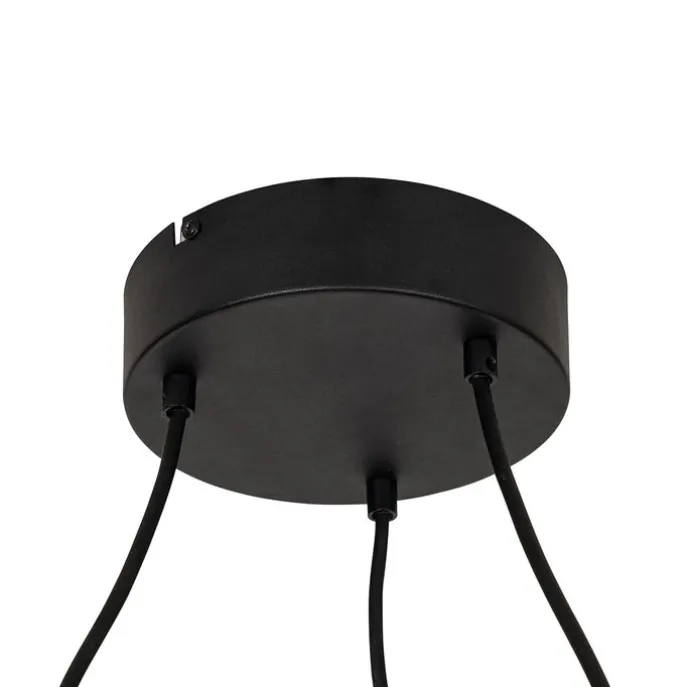 Landelijke buiten hanglamp rotan 3-lichts - Calamus