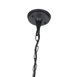 Landelijke buiten hanglamp zwart IP44 - Guardado