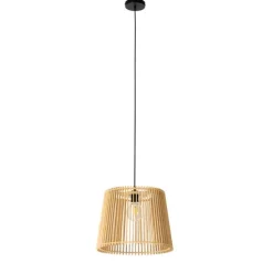 Landelijke buiten hanglamp hout IP44 - Jayla