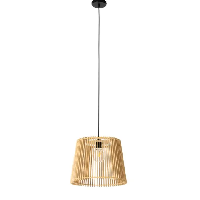 Landelijke buiten hanglamp hout IP44 - Jayla