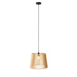 Landelijke buiten hanglamp hout IP44 - Jayla