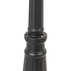 Landelijke buiten lantaarn zwart IP44 - New Orleans