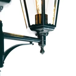 Landelijke buiten lantaarn donker groen 3-lichts IP44 - New Orleans