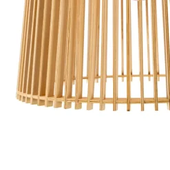 Landelijke buiten plafondlamp hout IP44 - Jayla