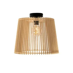 Landelijke buiten plafondlamp hout IP44 - Jayla