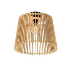 Landelijke buiten plafondlamp hout IP44 - Jayla