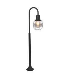 Landelijke buitenlamp zwart IP44 - Guardado