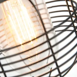 Landelijke buitenlamp zwart IP44 - Guardado