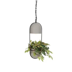 Landelijke hanglamp beton rond - Fauna A