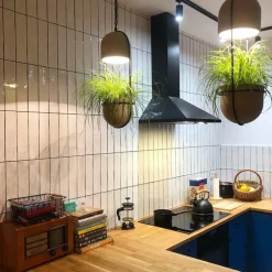 Landelijke hanglamp beton rond - Fauna A