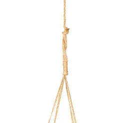 Landelijke hanglamp goud met hout 3-lichts - Yura