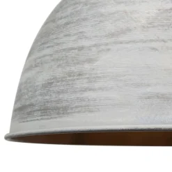 Landelijke hanglamp grijs - Dory