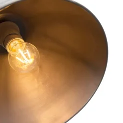 Landelijke hanglamp grijs - Dory