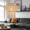 Landelijke hanglamp macramé 90 cm - Macra