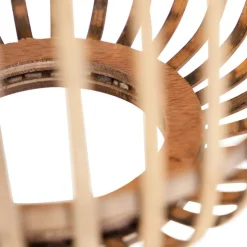 Landelijke hanglamp rotan 3-lichts - Manila