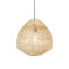 Landelijke hanglamp rotan 41 cm - Bishop