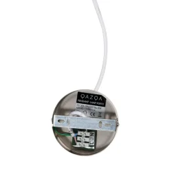 Landelijke hanglamp wit bol 45cm - Corda