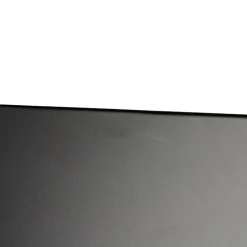 Landelijke hanglamp zwart met hout 5-lichts - Flair