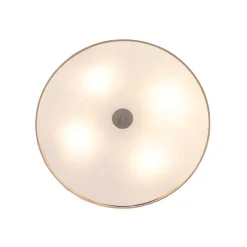 Landelijke plafondlamp beige 50 cm - Drum