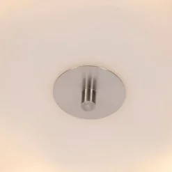 Landelijke plafondlamp grijs 70 cm - Drum