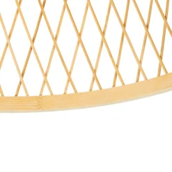 Landelijke plafondlamp rotan 40 cm IP44 - Calamus