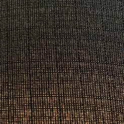 Landelijke plafondlamp zwart 50 cm - Drum Jute