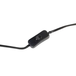 Landelijke tafellamp bamboe met wit - Canna Diamond