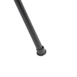 Landelijke tripod tafellamp bamboe met zwart - Evalin