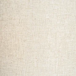 Landelijke vloerlamp hout met linnen kap beige 32 cm - Mels