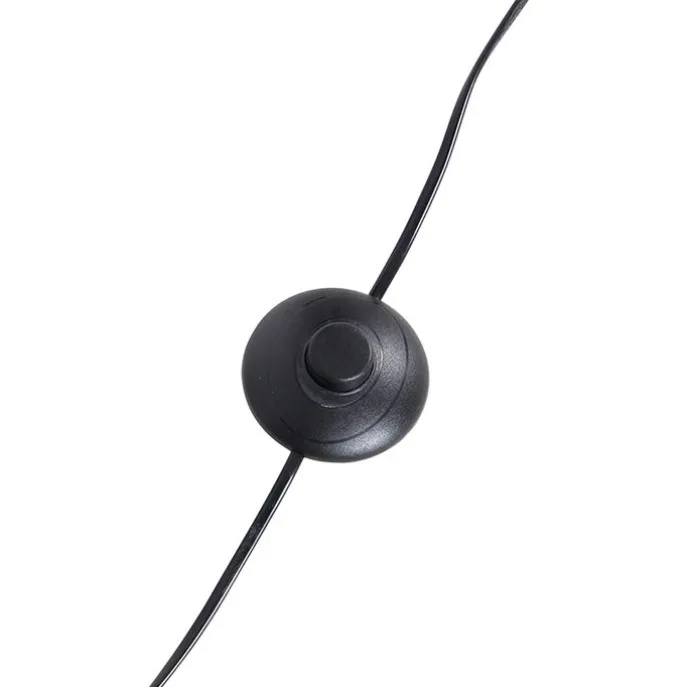 Landelijke vloerlamp tripod zwart - Tripod Classic