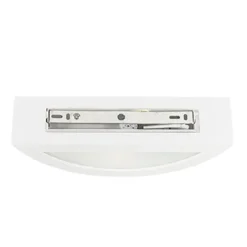 Landelijke wandlamp gips wit - Aurel Novo