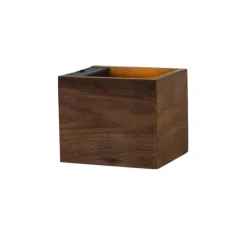 Landelijke wandlamp walnoot hout - Transfer