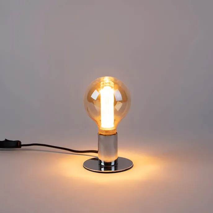 LED lamp G95 E27 5W 1800K amber 3-staps dimbaar