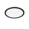 LED paneel rond zwart 40 cm incl. LED 3 staps dimbaar - Lope