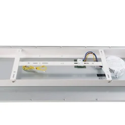 LED paneel staal 80 cm incl. LED met afstandsbediening - Live